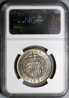 1951 NGC MS 64 New Zealand 1/2 Crown BU Coin (18083005C)