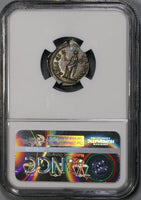 134 HADRIAN NGC AU Roman Empire Denarius Felicitas 5/5 5/5 (18082602C)