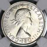1954 NGC MS 63 Australia Silver Florin Shield Reverse Coin (16031205D)