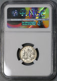 1953 NGC MS 63 Australia 6 Pence Elizabeth II Key Date Silver Coin (21090605C)