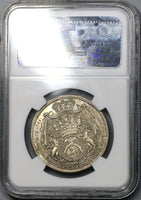 1765 NGC AU 50 Batthyani 1/2 Thaler Austria State Hungary Silver Coin POP 1/0 (19032002C)