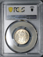 1913 PCGS MS 64 Austria 1 Corona Silver Franz Joseph Imperial Coin (21030802C)