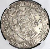 1584-KB NGC AU 50 Austria Silver Thaler Kremnitz Hungary Coin DAV-8066 (22012104C)