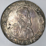 1600-KB NGC AU Det Austria Silver Thaler Rudolf II Kremnitz Hungary Coin DAV-8066 (21091202C)