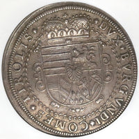 1626 NGC XF 45 Austria Taler Leopold Hall Mint Silver Thaler Dav-3337 Coin (20021505C)
