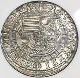 1632 NGC MS 62 Austria Taler Hall Mint Silver Thaler Coin (18120603C)
