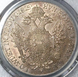 1815-A PCGS AU 58 Austria 1 Thaler Franz I Silver Crown Vienna Coin (22081201C)