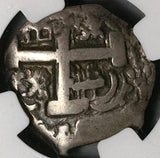 1768 NGC VF 35 Bolivia Cob 2 Reales Potosi Charles III Colonial Coin POP 1/0 (22082703C)