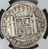1776 NGC VF Bolivia 4 Reales Potosi Charles III Potosi Mint Silver Coin (22120202C)