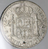 1798 NGC XF 45 Bolivia 4 Reales Potosi Charles IV Spain Colonial Pedigree Silver Coin POP 4/0 (22090402C)