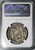 1808 NGC F 15 Bolivia 4 Reales Potosi Charles IV Potosi Spain Colonial Silver Coin (22102304C)