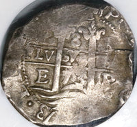 1673 NGC VF 30 Bolivia Cob 8 Reales Spain Pirate Silver 3 Dates Coin (20071102C)