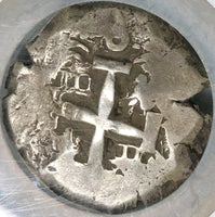 1766 NGC XF 45 Bolivia 8 Reales Cob Spain Colonial Dollar Silver Coin (21102401C)