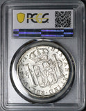 1808 PCGS AU 55 Bolivia Charles IIII 8 Reales Spain Colonial Coin (23022001C)