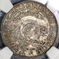 1900 NGC MS 64 Brazil 1000 Reis Discovery Commemorative Silver Coin 33K Minted (19080701C)