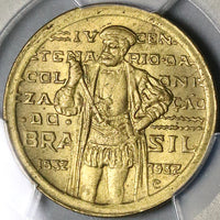 1932 PCGS MS 66 Brazil 1000 Reis Colonization da Sousa 56K Coins (22042901C)