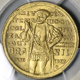 1932 PCGS MS 66 Brazil 1000 Reis Colonization da Sousa 56K Coins (22042901C)
