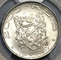 1932 PCGS MS 64 Brazil 2000 Reis Coin Discovery John III Silver Coin (20011302C)