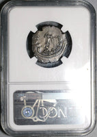 641 NGC Ch VF Constans II Hexagram Byzantine Silver Pedigree Coin (20052201C)
