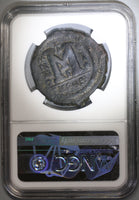 565 NGC VF Justin II Byzantine Follis Antioch Mint Pedigree (18121801C)