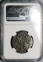 589 NGC VF Maurice Tiberius Byzantine Empire Follis Cyzicus Year 8 (21082904C)