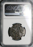 589 NGC VF Maurice Tiberius Byzantine Empire Follis Cyzicus Year 8 (21082904C)