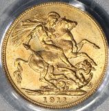 1911-C PCGS MS 64 Gold Sovereign Canada St George Coin (19020302C)