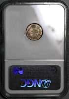 1903 NGC MS 62 Canada 5 Cents Edward VII Silver Sterling NOT Heaton Coin (21111802C)