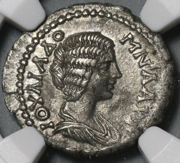 207 NGC Ch XF Julia Domna Silver AR Drachm Caesarea Cappadocia Roman Provincial (21061603C)