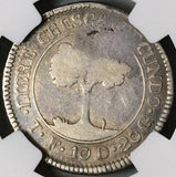 1831-T NGC VF 30 Central American 2 Reales Honduras Silver Coin (23022404C)