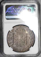1809-So NGC XF 40 Chile 8 Reales Imaginary Bust Spain Colony Silver Coin (19060201C)