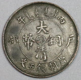 1906 Hupeh Province 5 Cash Rare Contemporary Counterfeit Imperial China Dragon Coin (19092602R)