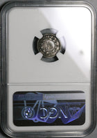 1846-UE NGC VF 30 Nueva Granada Colombia 1/2 Real Popayan Silver Coin (21122902C)