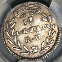 1831-PN PCGS VF 30 Colombia 1 Real Popayan Mint Silver Coin POP 1/0 (20032501C)