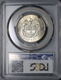 1934 PCGS MS 65 Colombia Silver 50 Centavos GEM Mint State Coin (22032303C)