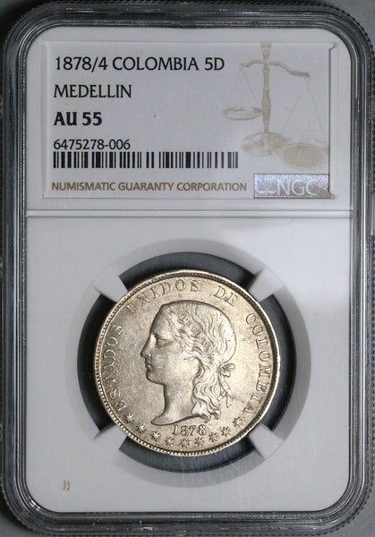 1874-CC Gold Half Eagle PCGS AU-55+ CAC — Southgate Coins