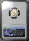 1892 NGC MS 64 Costa Rica 10 Centavos Mint State Silver Heaton Coin (20082701C)