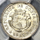1912 PCGS MS 66 Costa Rica 5 Centimos Silver Mint State Coin (20092601C)