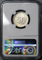 1952 NGC MS 63 Caribbean 20 Centavos Republic Anniversary Commemorative Silver Coin (19040901C)