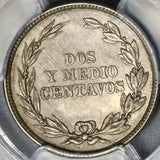 1917 PCGS MS 63 Ecuador 2 1/2 Centavos Mint State Coin (21080902C)