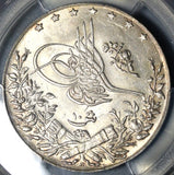 1914 PCGS MS 64 Egypt 10 Qirsh 1327/6 AH Ottoman Empire Silver Coin (19122702C)