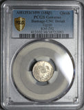 1885 PCGS UNC  Det Egypt Ottoman Empire 1 Qirsh 1293/10W Silver Coin (20011201C)