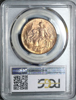 1902 PCGS MS 64 France 10 Centimes Marianne Dupuis Mint State Coin (20112401D)