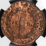 1791-D NGC MS 65 France 12 Deniers Louis XVI Revolution Coin POP 2/1 (23040101C)