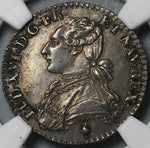 1779/8-A NGC MS 62 France Louis XVI 12 Sols Overdate 1/10 Ecu Coin POP 1/0 (21111501C