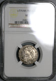 1779/8-A NGC VF 35 France Louis XVI 12 Sols Rare Overdate Silver Paris Coin POP 1/1 (20062104C)