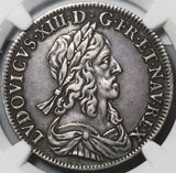 1643-A NGC XF 40 France 1/2 Ecu Louis XII Paris Rose Silver Coin (22070301C)