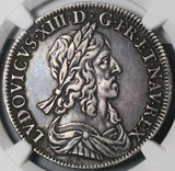 1643-A NGC XF 40 France 1/2 Ecu Louis XII Paris Rose Silver Coin (22070301C)