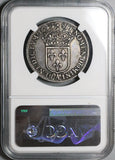 1643-A NGC XF 40 France 1/2 Ecu Louis XII Paris Rose Silver Coin (22070301C)