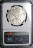 1702-A NGC XF 40 France Louis XIV 1/2 Ecu Overstruck 1694-A Paris Silver Coin POP 2/0 (23012901C)